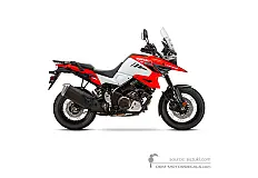Decals for Suzuki DL1050XT VSTROM 2020 - Orange • Suzuki OEM Decals