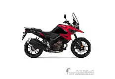 Autocollants pour Suzuki DL1050 VSTROM 2021 - Rouge • Suzuki Autocollants OEM