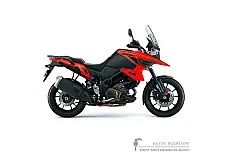Naklejki do Suzuki DL1050 VSTROM 2024 - Pomarańczowy • Suzuki Naklejki OEM