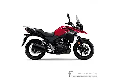 Decals for Suzuki DL250 VSTROM 2018 - Red • Suzuki OEM Decals