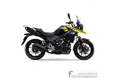 Decals for Suzuki DL250 VSTROM 2018 - Yellow • Suzuki OEM Decals