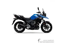 Decals for Suzuki DL250 VSTROM 2019 - Blue • Suzuki OEM Decals
