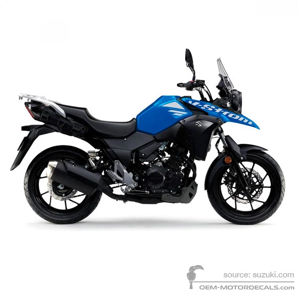 Aufkleber für Suzuki DL250 VSTROM 2019 - Blau • Suzuki OEM-Aufkleber
