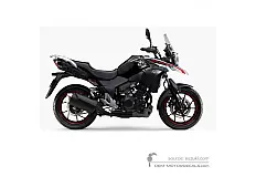 Autocollants pour Suzuki DL250 VSTROM 2020 - Noir • Suzuki Autocollants OEM