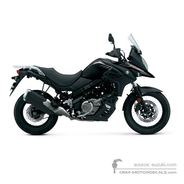 Pegatinas para Suzuki DL650XT VSTROM 2017 - Negro • Suzuki Pegatinas OEM