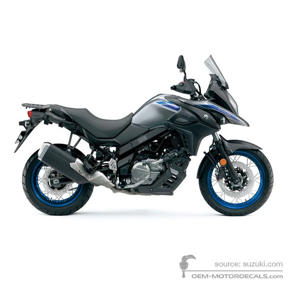 Pegatinas para Suzuki DL650XT VSTROM 2021 - Gris • Suzuki Pegatinas OEM