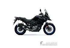 Naklejki do Suzuki DL650XT VSTROM 2023 - Czarny • Suzuki Naklejki OEM