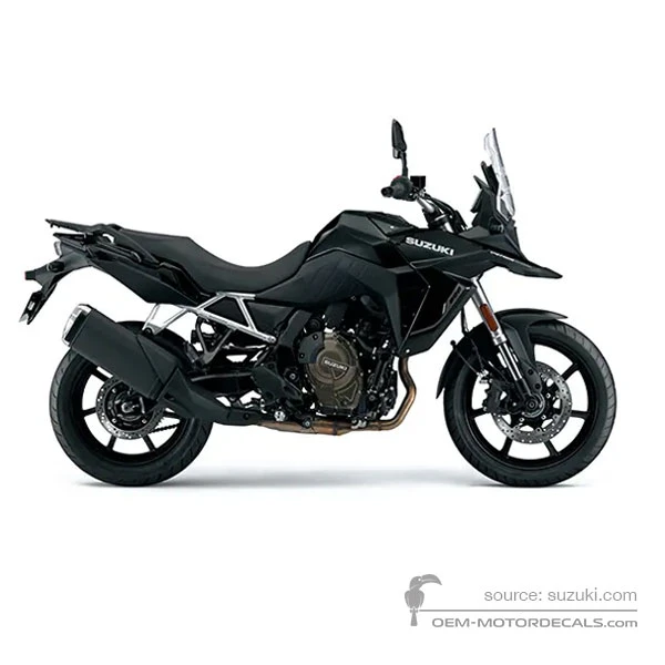 Naklejki do Suzuki DL800 VSTROM 2024 - Czarny • Suzuki Naklejki OEM