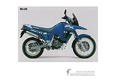 Adesivi per Suzuki DR800S BIG 1993 - Blu • Suzuki Adesivi OEM