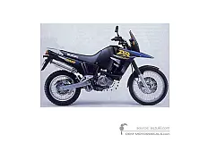Stickers voor Suzuki DR800S BIG 1997 - Zwart • Suzuki OEM Stickers