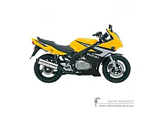 Aufkleber für Suzuki GS500F 2005 - Gelb • Suzuki OEM-Aufkleber