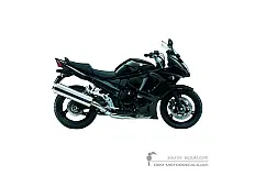 Stickers voor Suzuki GSX1250FA 2010 - Zwart • Suzuki OEM Stickers