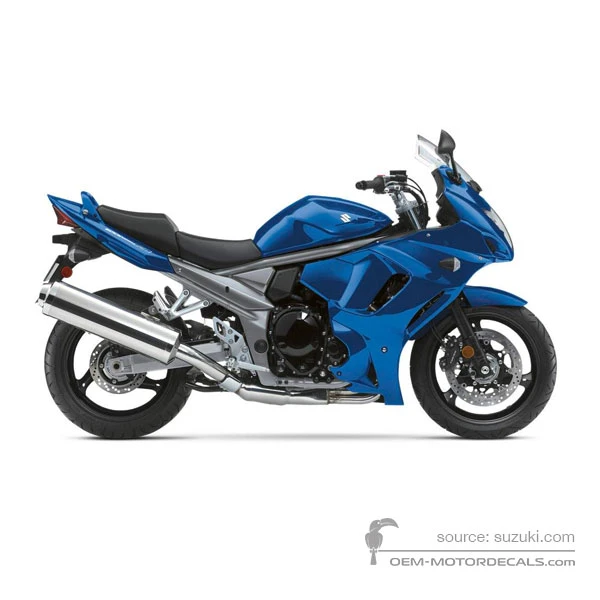 Naklejki do Suzuki GSX1250FA 2012 - Niebieski • Suzuki Naklejki OEM