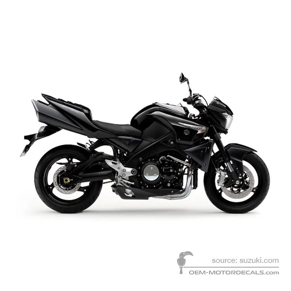 Naklejki do Suzuki GSX1300 B-KING 2008 - Czarny • Suzuki Naklejki OEM