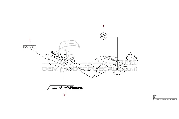 Suzuki GSX1300 B-KING 2009 - Bianco