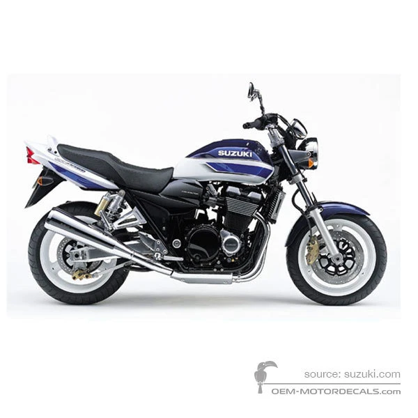 Autocollants pour Suzuki GSX1400 2002 - Bleu • Suzuki Autocollants OEM