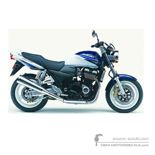 Aufkleber für Suzuki GSX1400 2003 - Blau • Suzuki OEM-Aufkleber