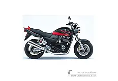 Stickers voor Suzuki GSX1400 2004 - Zwart • Suzuki OEM Stickers