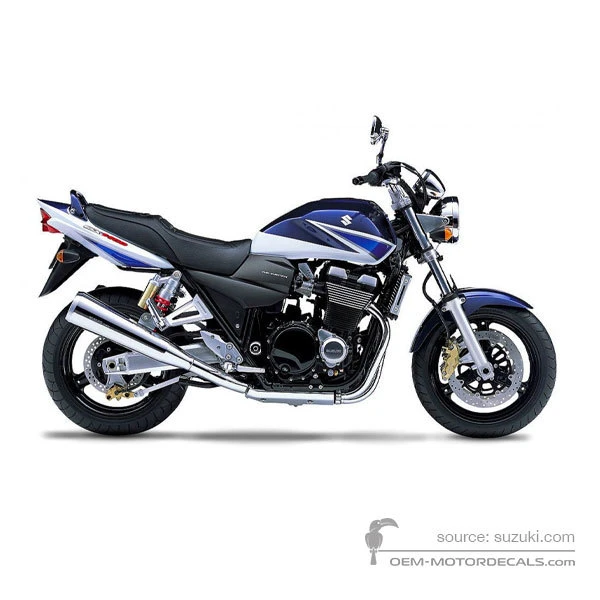 Decals for Suzuki GSX1400 2004 - Blue • Suzuki OEM Decals