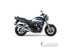 Naklejki do Suzuki GSX1400 2007 - Niebieski • Suzuki Naklejki OEM
