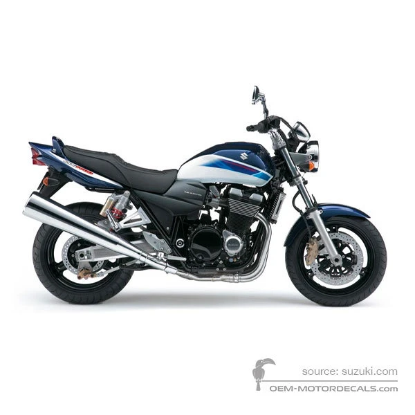 Pegatinas para Suzuki GSX1400 2007 - Azul • Suzuki Pegatinas OEM