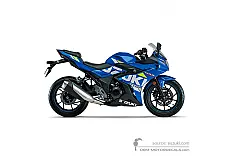 Decals for Suzuki GSX250R 2020 - Blue • Suzuki OEM Decals
