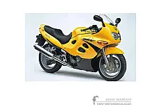 Adesivi per Suzuki GSX600F 2001 - Giallo • Suzuki Adesivi OEM