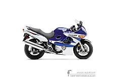 Decals for Suzuki GSX600F 2004 - Blue • Suzuki OEM Decals