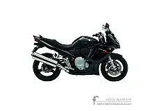 Autocollants pour Suzuki GSX650F 2008 - Noir • Suzuki Autocollants OEM