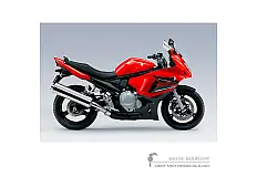 Autocollants pour Suzuki GSX650F 2009 - Orangé • Suzuki Autocollants OEM