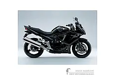 Naklejki do Suzuki GSX650F 2010 - Czarny • Suzuki Naklejki OEM