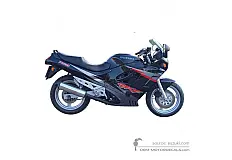 Decals for Suzuki GSX750F 1996 - Black • Suzuki OEM Decals