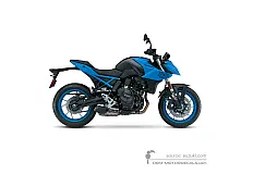Autocollants pour Suzuki GSX8S 2023 - Bleu • Suzuki Autocollants OEM