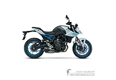 Stickers voor Suzuki GSX8S 2023 - Wit • Suzuki OEM Stickers