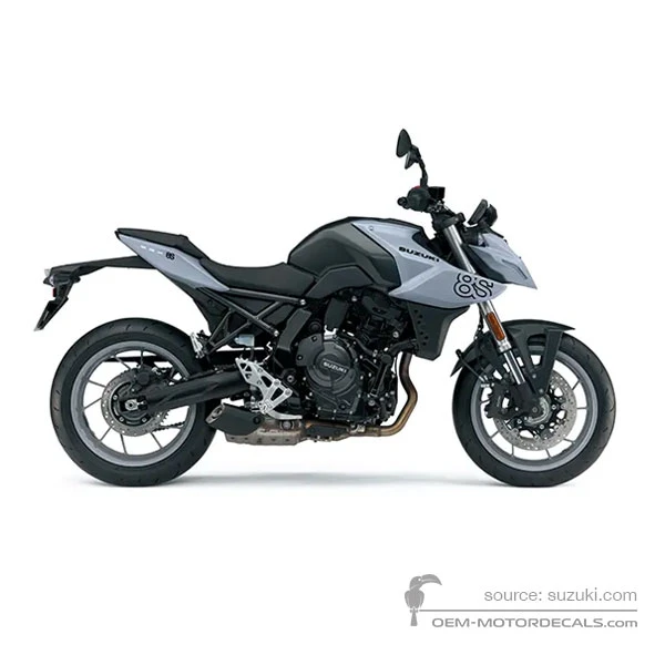 Naklejki do Suzuki GSX8S 2024 - Szary • Suzuki Naklejki OEM