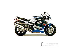 Decals for Suzuki GSXR1100 1995 - Blue • Suzuki OEM Decals