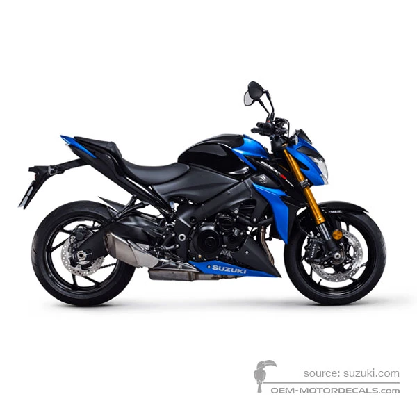 Pegatinas para Suzuki GSXS1000 2018 - Azul • Suzuki Pegatinas OEM