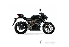 Aufkleber für Suzuki GSXS125 2018 - Schwarz • Suzuki OEM-Aufkleber