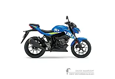 Aufkleber für Suzuki GSXS125 2018 - Blau • Suzuki OEM-Aufkleber
