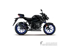 Aufkleber für Suzuki GSXS125 2021 - Schwarz • Suzuki OEM-Aufkleber