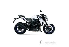 Pegatinas para Suzuki GSXS750 2020 - Blanco • Suzuki Pegatinas OEM