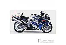 Naklejki do Suzuki TL1000R 1998 - Niebiesko Biały • Suzuki Naklejki OEM