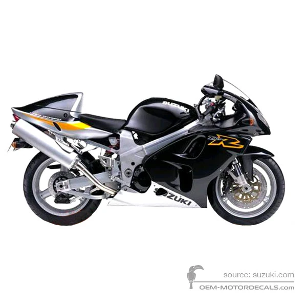 Pegatinas para Suzuki TL1000R 2000 - Negro • Suzuki Pegatinas OEM