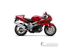 Aufkleber für Suzuki TL1000S 1999 - Orange • Suzuki OEM-Aufkleber