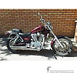 Suzuki VS1400 INTRUDER 1987 - Rojo