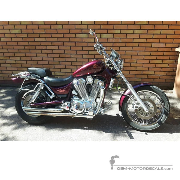 Aufkleber für Suzuki VS1400 INTRUDER 1987 - Rot • Suzuki OEM-Aufkleber