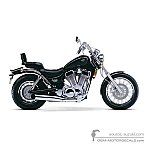 Suzuki VS1400 INTRUDER 1987 - Negro