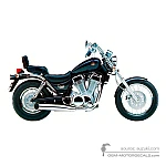 Suzuki VS1400 INTRUDER 1988 - Negro