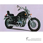 Suzuki VS1400 INTRUDER 1994 - Schwarz