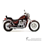 Suzuki VS750 INTRUDER 1986 - Czerwony